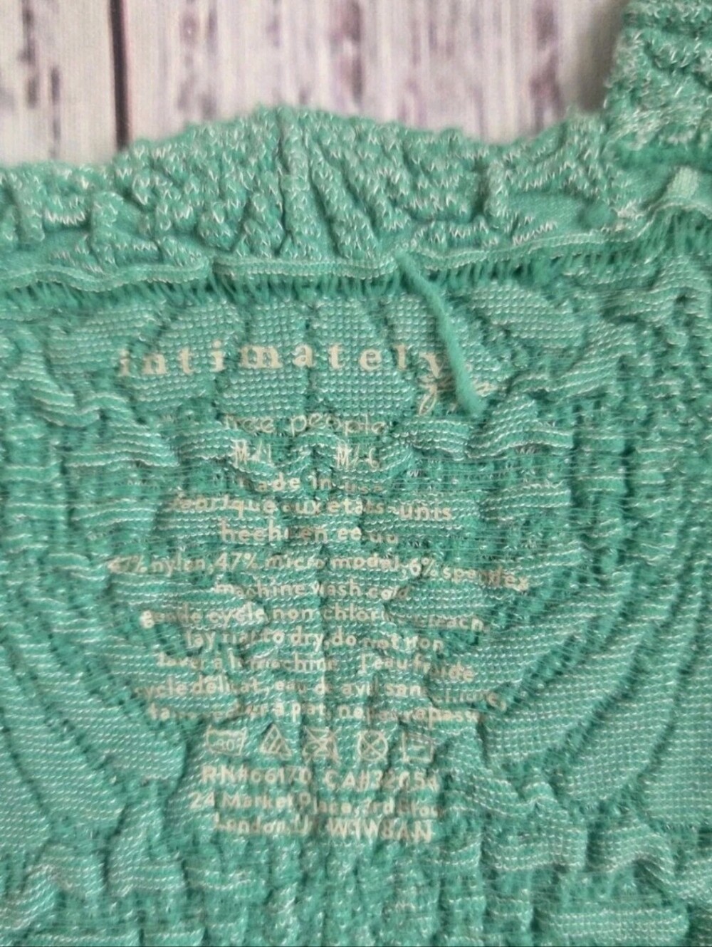 Intimately by Free People Love Letter Cami Tank Top Stretch M/L - Picture 5 of 6